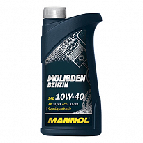 MANNOL 7505 Масло мот. п/синт. универсальное MOLIBDEN 10W40 API SN/CH-4, 4л